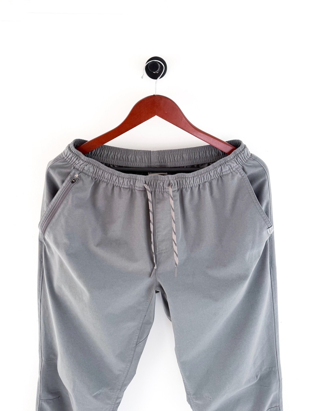 NEW Eddie Bauer Men's Gray Athletic Jogger Pants Casual Drawstring M - Picture 7 of 12